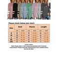 thumbnail image 4 of New Casual Long Sleeve T-Shirts for Women Tunic Loose Pullover Shirts Tops Ladies Fall Winter Thin Basic Tee Tops Lounge Wear, 4 of 5