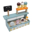 thumbnail image 1 of Ice Cream Counter Playset, Hole Design Beautiful Ice Cream Store Toy Round Corners  For Toddler For Home, 1 of 8