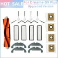 thumbnail image 1 of Fit For Dreame Bot D9 Plus RLD11GD Robot Vacuum Replacement Parts Accessories Main Side Brush Hepa Filter Mop Cloth Rag Dust Bag, 1 of 5