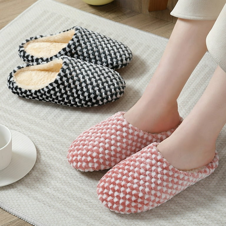 2-Pack,2025 New Polka Dot Mute Japanese Indoor Slippers