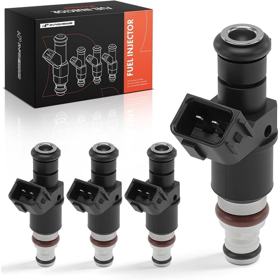 A-Premium Fuel Injectors Set of 4 Compatible with Honda Civic 2006-2011 & Acura TSX 2004-2008, RSX 2005-2006, 2.0L 2.4L, Replace# 16450RBB003