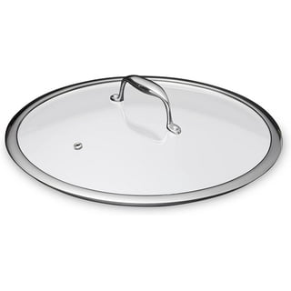 ALL CLAD 11 1/2” inside STAINLESS STEEL REPLACEMENT LID 12 1/2” outside -  Dent