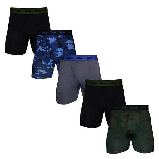Bóxer Wilson Talla M 5 Piezas Estampados Combinados Multicolor