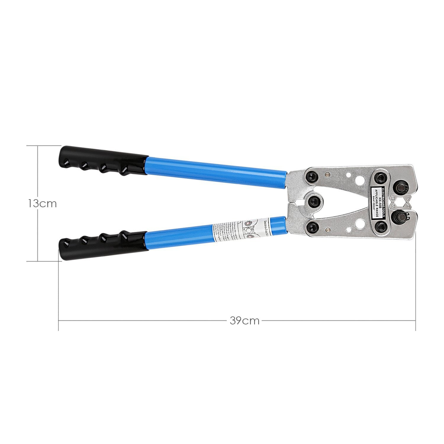 8 Amzdeal Lug Crimper Cable Crimping Tool Wire for 0 6 2 10 AWG Terminal 4