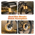 thumbnail image 5 of Electric Bike for Adults Electric Mountain bike 20MPH 40Miles, 7-Speed, 26" Tires, 5 of 6