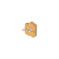 thumbnail image 4 of Clip de madera contrachapada Primesource PSCA 15/32, paquete de 250, 4 of 5