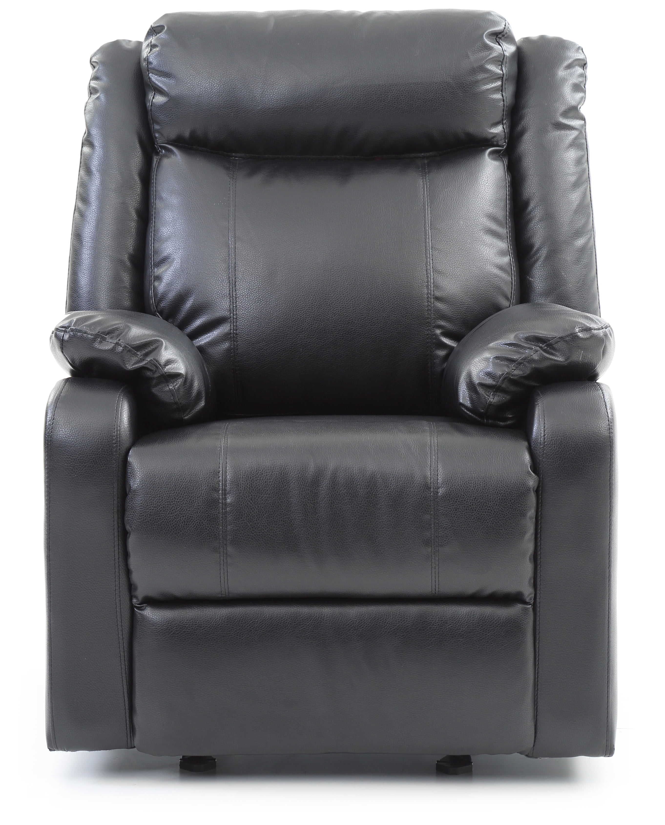 Glory Furniture Ward Rocker Recliner in Black Color