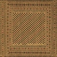 thumbnail image 1 of Ahgly Company Indoor Square Persian Brown Traditional Area Rugs, 7' Square, 1 of 4