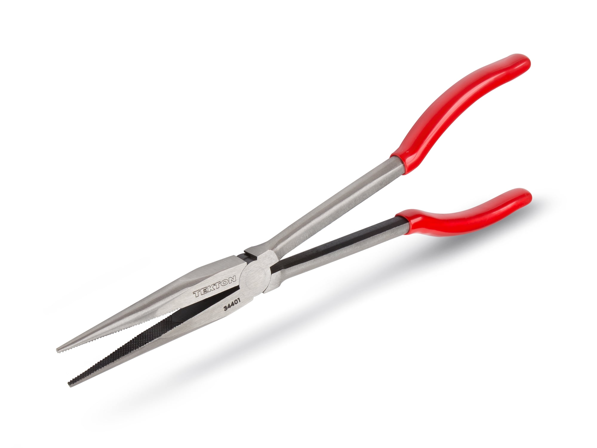 TEKTON 11-Inch Long Reach Long Nose Pliers | 34401 by TEKTON