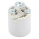 thumbnail image 3 of 2 portalámparas cerámicos E26 universales, estables, de diseño sencillo y compatible con una amplia gama de lámparas y con base resistente al calor., 3 of 10