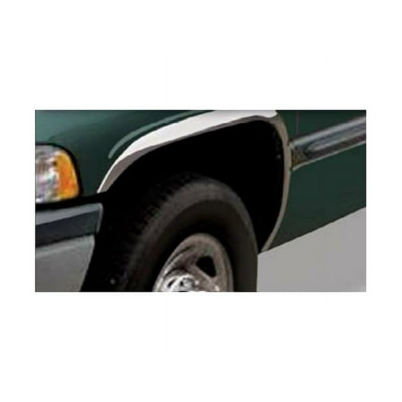 Stainless Steel Fender Trim 4Pc Fits 1994-2001 Dodge Ram WZ34920 QAA