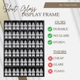thumbnail image 4 of Vitrina Shot Glass Tasse Verre, 30 ranuras, madera negra, 4 of 6