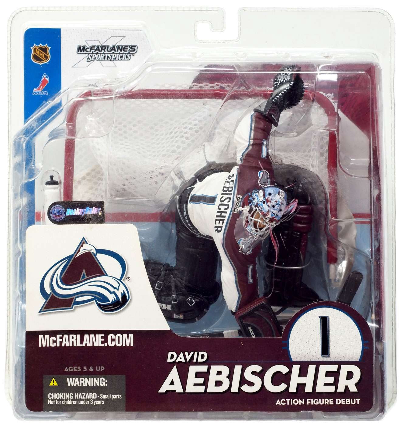McFarlane NHL Sports Picks Hockey Series 9 Pavel Datsyuk Action