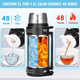 thumbnail image 3 of Termos De Acero Inoxidable Camping Para Café Y Agua 2.5l Xtellar plateado, 3 of 3