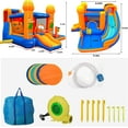thumbnail image 2 of Arlopu Inflatable Bounce House Water Slide with Blower, Outdoor Backyard Jumping Castle Inflatable Play Water Park with Splash Pool for Kids 2-8 Years, 2 of 10