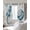 White, variant on Space Rocket Blackout Curtains for Bedroom/Living Room, Thermal Insulated Kitchen Curtains, Modena Abstract Universe Stars Planet Grommet Darkening Window Treatment Drapes 52"x63"x2