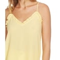 thumbnail image 6 of 1. STATE Womens Yellow Sleeveless V Neck Tank Top Size: S, 6 of 7