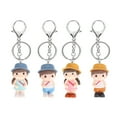 thumbnail image 2 of Porte-clés de Bande Dessinée, Pendentif Cadeau Forme Mignon Porte-Clés pour Casque pour Sac à Main, 2 of 8