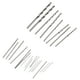 thumbnail image 4 of Juego de 25 brocas micro helicoidales de vástago recto HSS para joyería, relojes, manualidades con PCB, 0,5-3 mm, 4 of 15