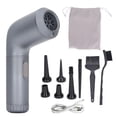 thumbnail image 2 of Air Duster, Air Duster Electric Blow Plumero de aire inalámbrico Limpiador de automóviles inalámbrico optimizado para la excelencia VoborMX herramienta, 2 of 8
