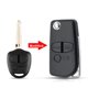 thumbnail image 1 of 2/3 Buttons Car Remote Key Shell Case For Mitsubishi Outlander Pajero Lancer Evolution Grandis Flip Mit11 / Mit8 Key Case, 1 of 1