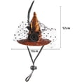 thumbnail image 5 of Monebena Dog Halloween Costumes Dog Costume Halloween Pet Witch Hat Halloween Party Decoration Halloween Costumes for Dogs Small Medium Large Breed (Orange, One Size) M01, 5 of 7
