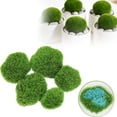 thumbnail image 1 of Jkkant Artificial Mossy Stone Set - Polystyrene Foam Rocks for Fairy Garden, Plant Decor, DIY Crafts (6-Pack), 1 of 9