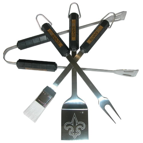 Saints 4-Piece BBQ Set