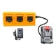 thumbnail image 3 of Juego de adaptadores de enchufe de batería para herramientas eléctricas inalámbricas con enchufe estadounidense para cortadoras de hormigón 6 ranuras, 3 of 9