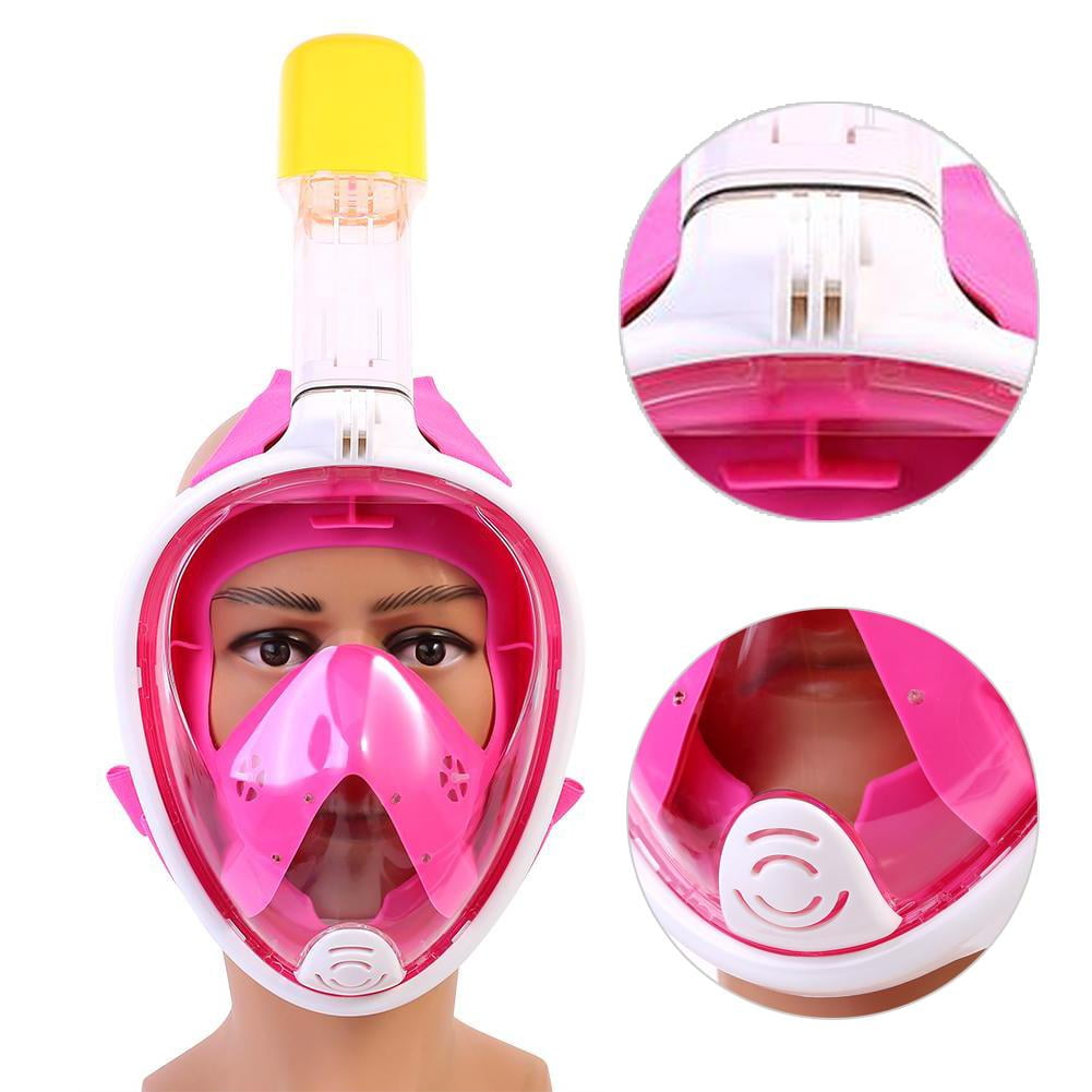 Kritne Scuba Diving Full Face Mask, Snorkel Scuba Diving Full Face Mask