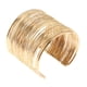 thumbnail image 3 of 6 X Alambre de Memoria Rígido Círculo de Metal Bobina Dividida Alambre Brazalete Pulsera Brazalete Oro 6 piezas, 3 of 8