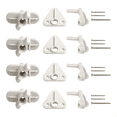 thumbnail image 3 of Pontoon Gate Latch Replacement Kit,4Pcs Pontoon Gate Latch Fits 1-1.25 Inch Frames Boat Door Latches Fits Hinged Doors, 3 of 7