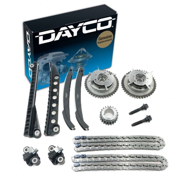 Dayco Engine Timing Chain Kit compatible with Ford F-250 Super Duty 5.4L V8 2005-2010