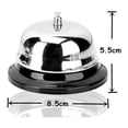 thumbnail image 4 of LHX Kitchen Front Desk Bar Bell Passing Order Bell Order Bell Passing Bell Restaurant Kitchen (Colour:Black+Silver)(1Pcs), 4 of 5