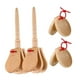 thumbnail image 1 of 4 piezas de castañuelas de dedo, claqueta de , juguete de educación temprana, instrumento musical de percusión de castañuelas para bricolaje, 1 of 9