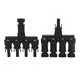 thumbnail image 3 of Conector De Rama Y Solar, Resistencia A La Temperatura Resistencia A La Intemperie 2 Piezas 4 A 1 Conector De Rama Solar Impermeable IP68 Para El Hogar ANGGREK Solar Branch Connector, 3 of 8