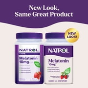 Natrol® Melatonin Gummies, Sleep Support for Adults, Strawberry Flavor, 10mg, 140 Count
