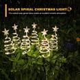 thumbnail image 4 of Juego de 3/6 luces LED solares para jardín al aire libre estrella de Navidad para el Festival de Halloween, 4 of 8