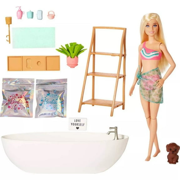 Barbie Wellness Barbie's Spa Day Playset HKT92