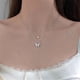 thumbnail image 5 of Collar femenino Colgante de doble capa Minnieouse chapadas en cobre Joyas Oro Ropa, 5 of 6