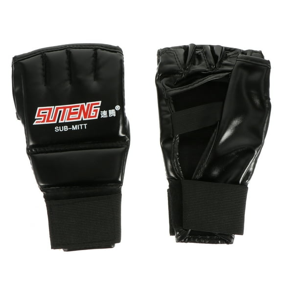 unbranded  Boxing Gloves Pads Musical Machine Mittens Gym for Men Women's Man Red