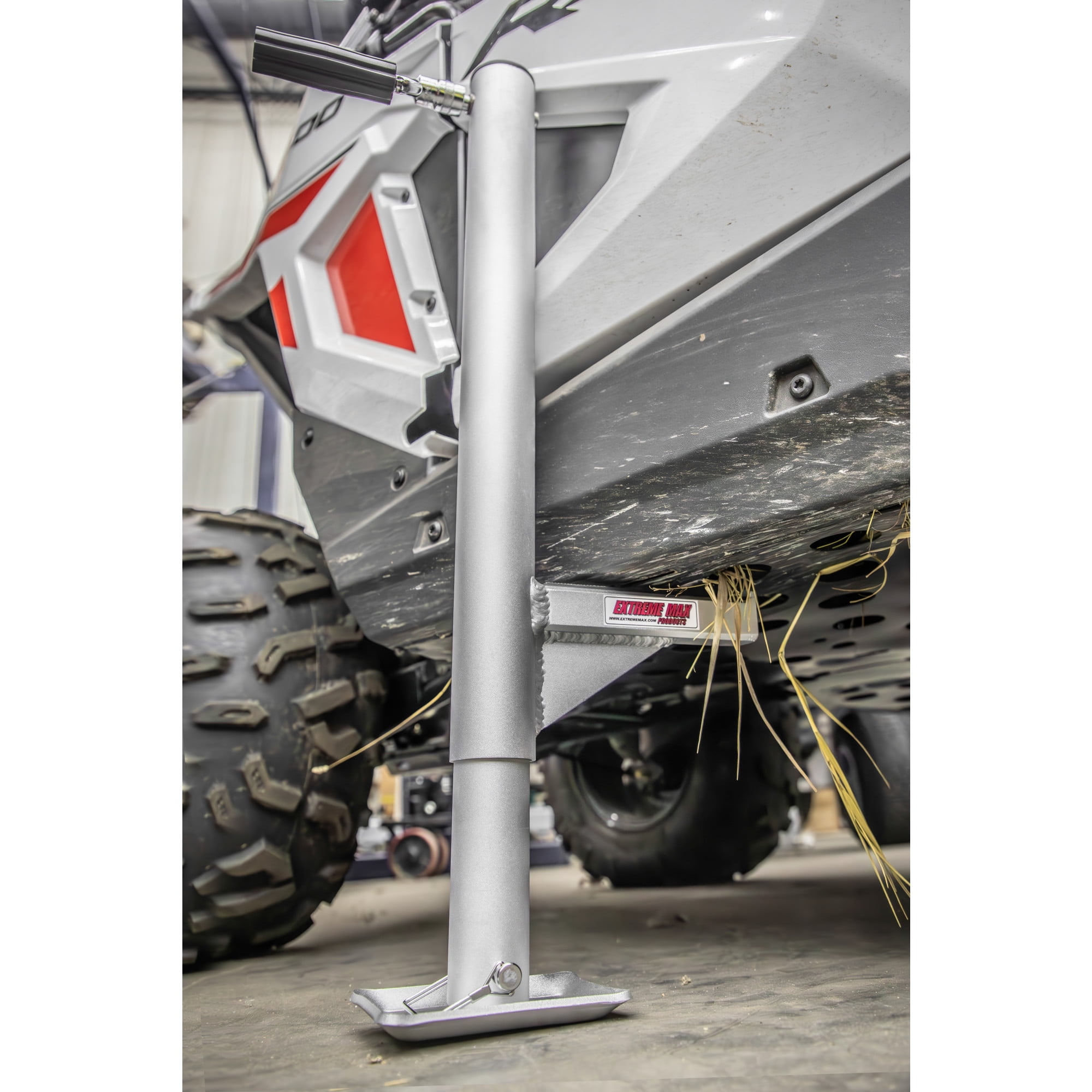 Extreme Max 5001.6345 Universal Heavy-Duty Extended Range Quick Lift ATV / UTV Field Jack - 26" to 36" Range, 2500 lbs. Capacity