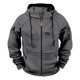 thumbnail image 2 of MHFRRA Sudadera con Capucha y Cremallera, Chaqueta con Cremallera Completa, Sudadera Ligera y Suave para Uso Deportivo Informal Al Aire Libre, Ajuste Cómodo Gris, 2 of 4