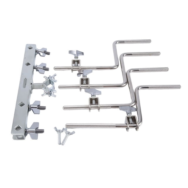 Pince d'Extension de Tambour Support de Cloche de Vache pour Instrument de Musique Cymbale Percussion 4