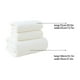 thumbnail image 3 of Set de toallas de baño hiladas de terciopelo | Toallas suaves altamente absorbentes para baño, spa, gimnasio | 2 Toallas y 1 Toalla de baño | Duradero, Rápido Secado, Cómodo | 75x35cm & 70x140cm, 3 of 7