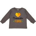 thumbnail image 3 of Inktastic Clearwater Florida Orange in Heart Boys or Girls Long Sleeve Toddler T-Shirt, 3 of 5