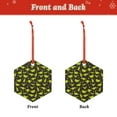 thumbnail image 2 of Naloa Cute Cartoon Dinosaurs Green Silhouette Pattern Acrylic Santa Tree Decorations Christmas Hanging Pendant for Christmas Winter New Year Party Hanging Decorations-Hexagon, 2 of 7