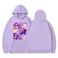 thumbnail image 2 of Moonsky Sudadera con capucha de moda para mujer de la cantante pop Dem/0n HUNTR/X con jersey corto, suave y cómoda, top de manga larga para uso informal en primavera, otoño e invierno. L, 2 of 3