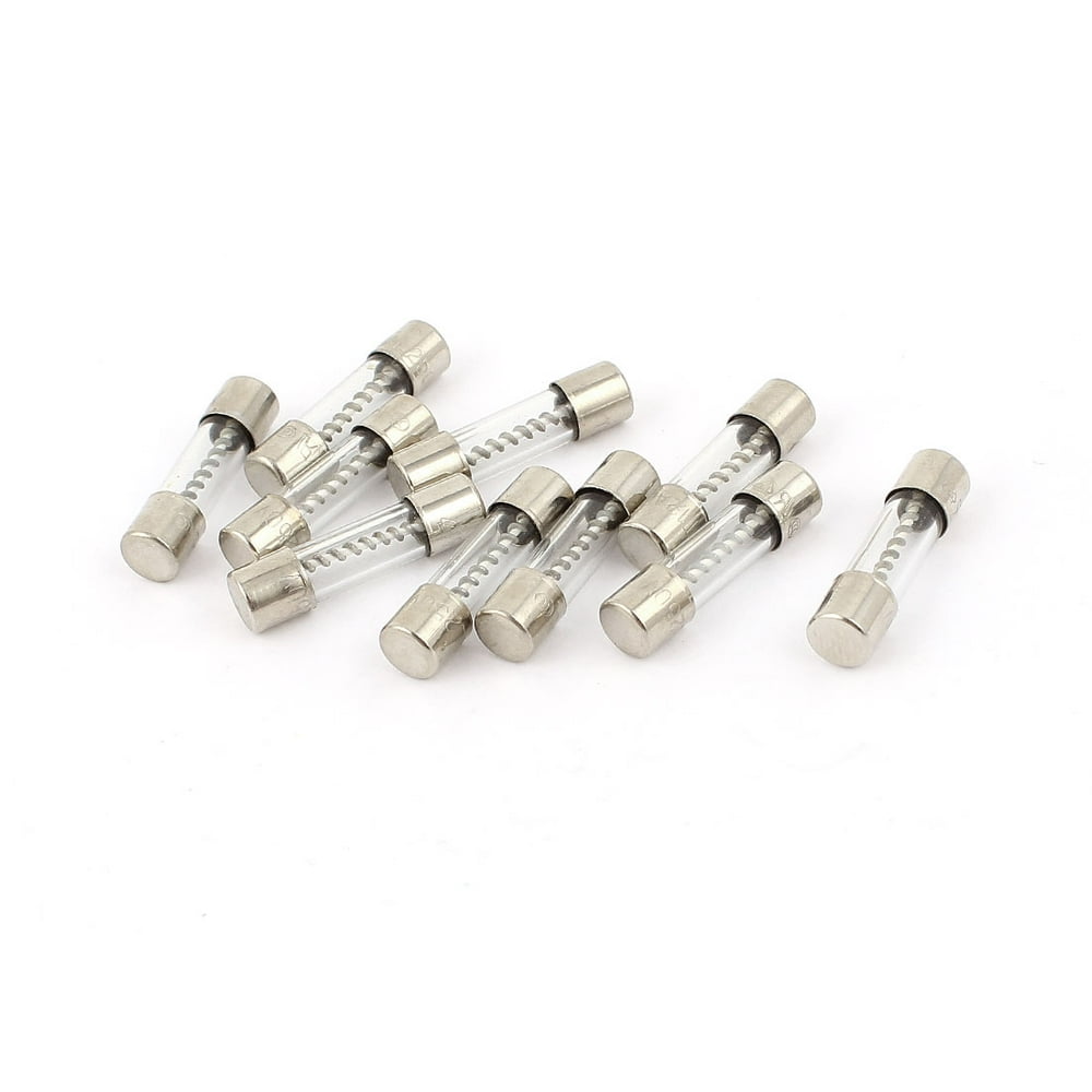 10 Pcs 250V 12A 12Amp Slow Blow Glass Fuses Tubes 5mm x 20mm Walmart