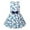 Blue, variant on Gubotare Toddler Graduation Dress Flower Girls Dress Crew Neck Elegant Lace A-Line Formal Wedding Party Dresses (Blue,Size 5-6 Years)